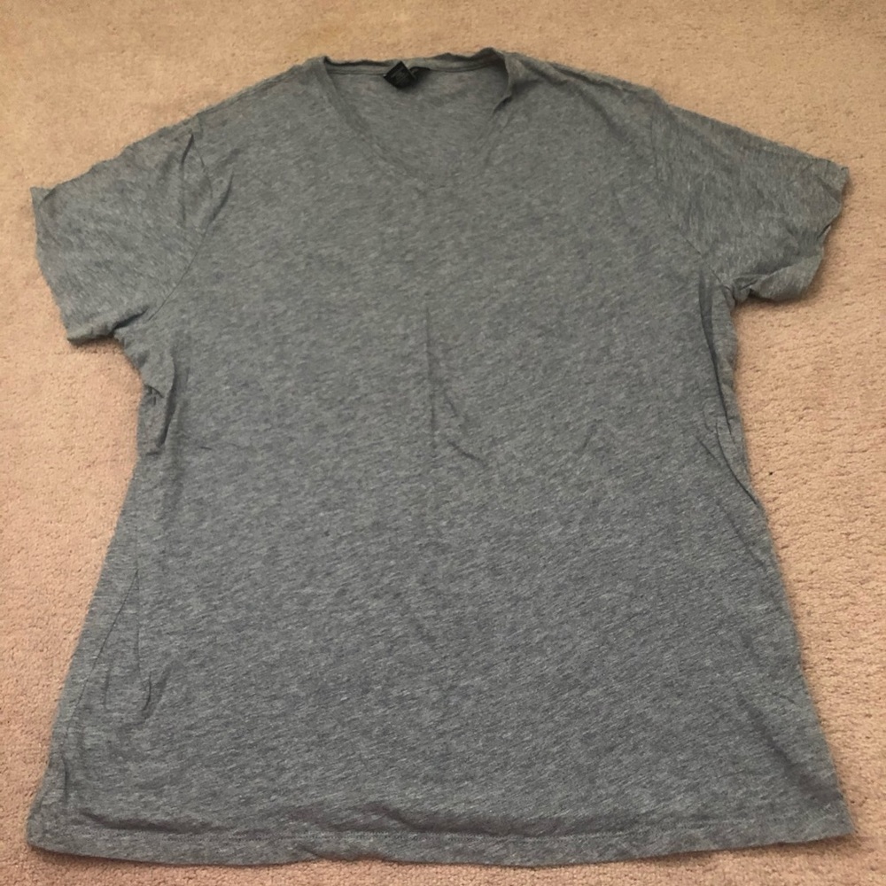 2/$15 Grey Vneck T-shirt